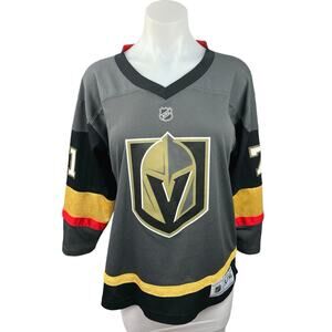 Vegas Golden Knights NHL Hockey Women's #71 William Karlsson Jersey Top L/XL